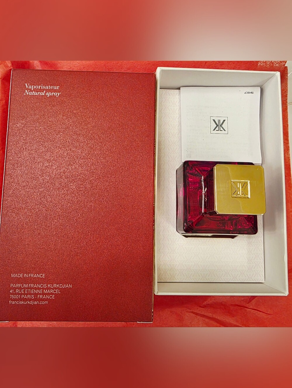 Maison Francis Kurkdjian Baccarat Rouge 540 Extrait de Parfum — Mall Tester - Picture 4 of 6